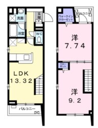 シュトラーレ四番町の物件間取画像